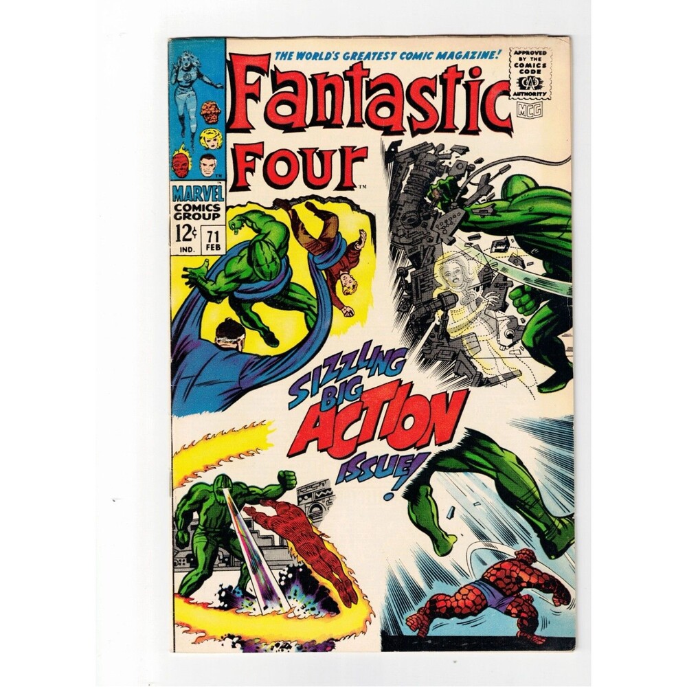 Fantastic Four #71 1968MARVEL COMICS